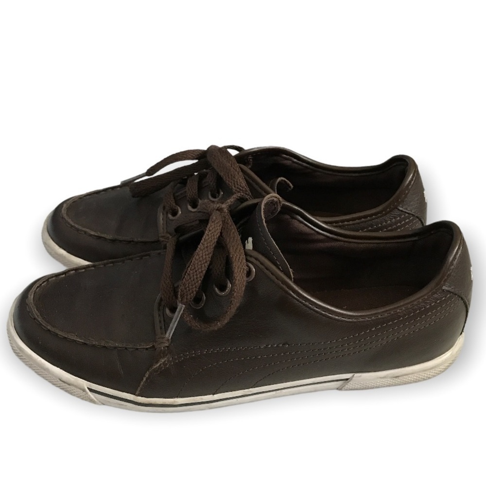 Puma mens benecio brown shoes